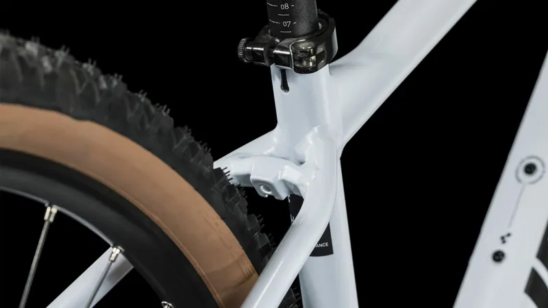 Cube Aim SLX Mountain Bike in White/Blue/Red -3